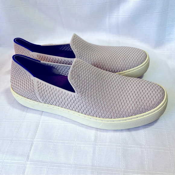 Rothy’s The Original Slip On Sneaker Lilac Size 8 Casual Street Style Washable - Picture 9 of 10